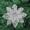 Christmas Tree Hanging Flower Xmas Decoration Hollow Flowers Holiday Ornaments