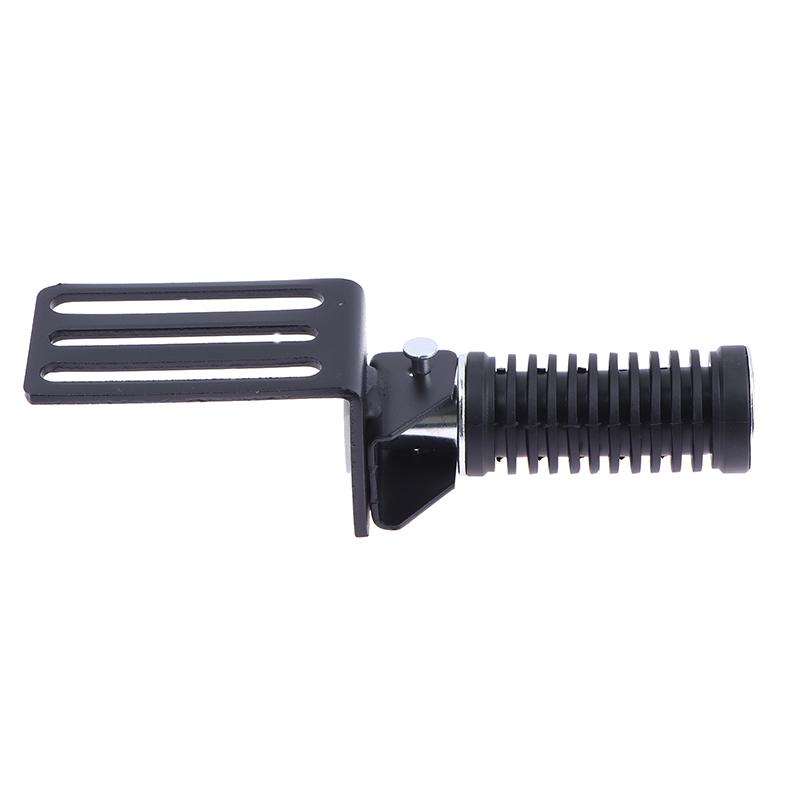 1Pair Electric Vehicle Front Foot Pedal Plate Leg Support Pad Folding Anti-Slip Metal Footboard Ebike Accessories