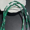 12mm Malachite Round Tube Beads, Loose Semi-Finished DIY Necklace & Bracelet Spacer Beads
