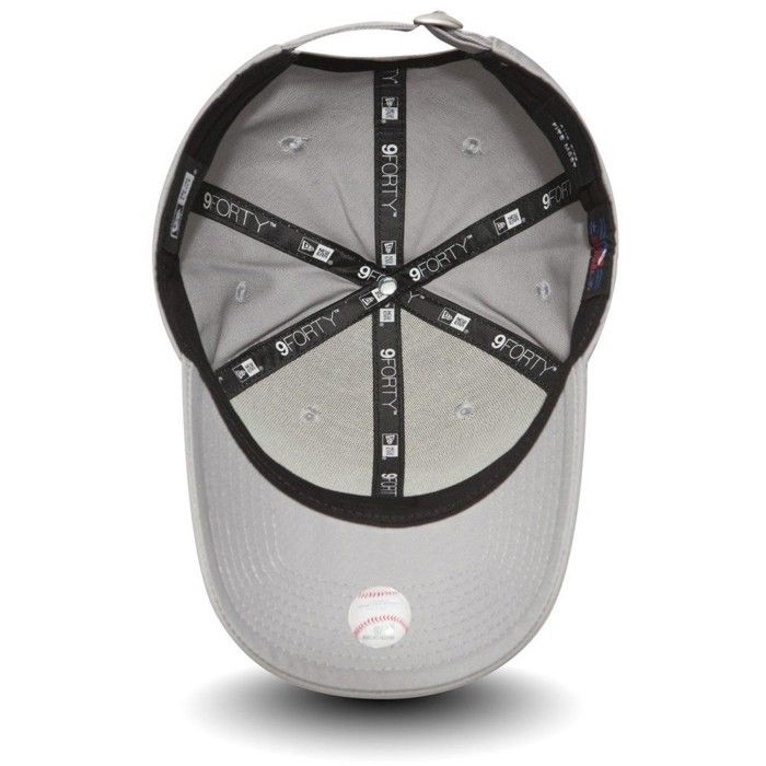 Casquette - New Era - 940 Leag Basic Neyyan - Gris - Ajustable - Logo Yankees