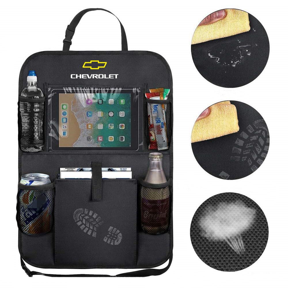 AABJT1 Car Seat Back Pocket Multi-functional Storage Bag For Chevrolet Cruze Lacetti Sonic Spark Sail Aveo Cobalt Malibu Captiva Camaro