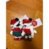 Disney 2025 Christmas Plush Badge Mickey Minnie Set