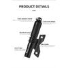 WEST BIKING Mini Portable Bicycle Pump 110PSI Hand Air Pump MTB Road Bike Tire Inflator With Extension Hose Cycling Accesories