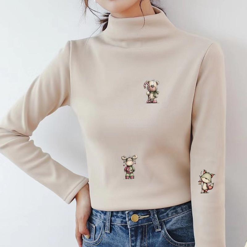 Clothing Sticker Sets, Birds, Foxes, Cute Animal Patterns, Iron-on Stickers, Hooded Sweatshirts, T-shirts, Heat Transfer Decorations