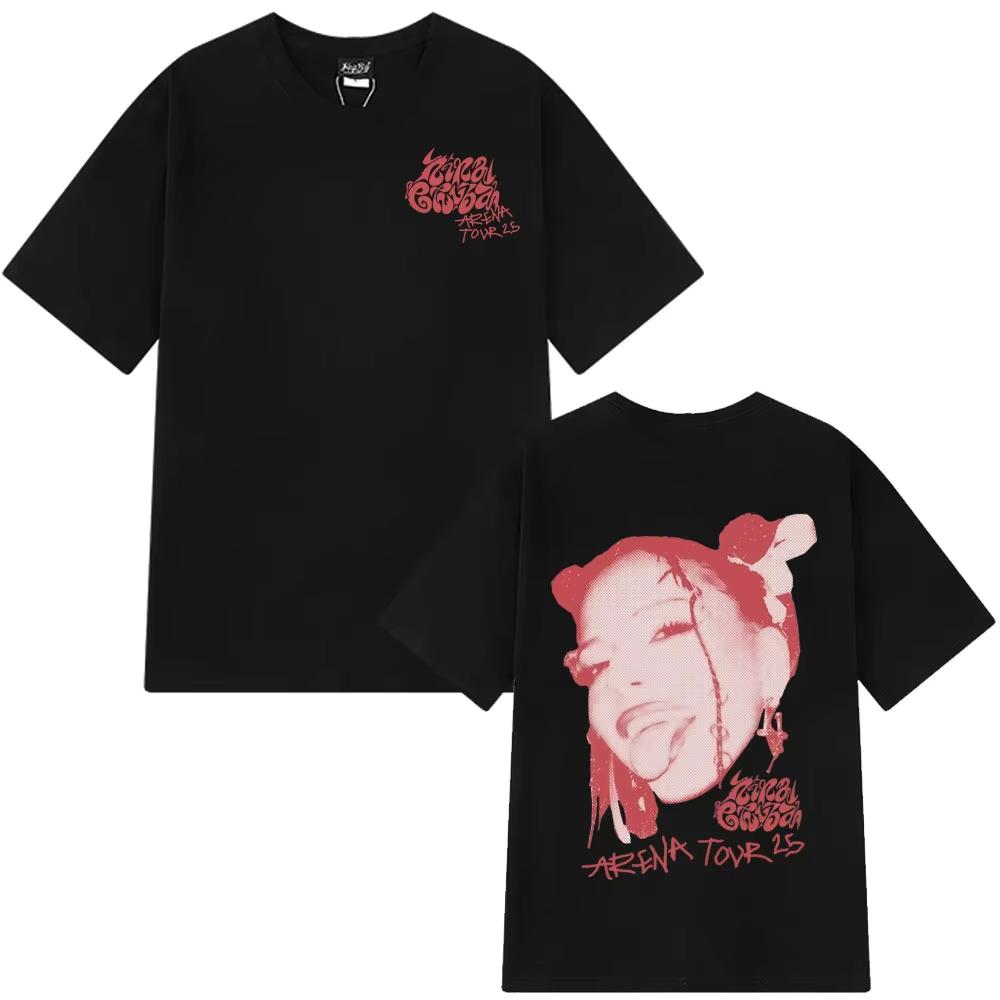 Rapper Nina Chuba Arena Tour 2025 Tee Mens Women Hip Hop Fashion Pop Music Tshirts Casual Cotton Oversized Aesthetics T Shirts