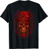 Funny Skull Heart Valentines Women Girl Girly Funny Skeleton T-shirt Sweartshirt