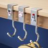 Beiyipin No-Drill Movable Desk Hooks - 4 Pack