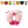 9 Colors Soft U-Shaped Plush Sleep Neck Protection Pillow Office Cushion Cute Lovely Travel Pillows For Children
