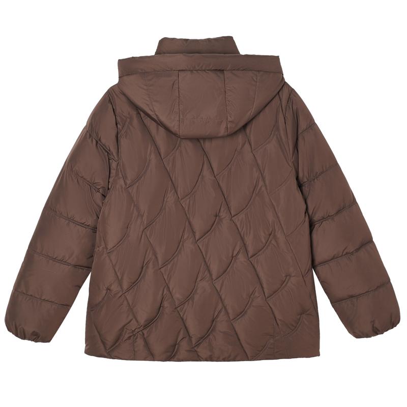 Plus Size L-5XL Fashion Female Coat Winter Jackets Hooded Loose Thick Warm Middle Age Women Parkas