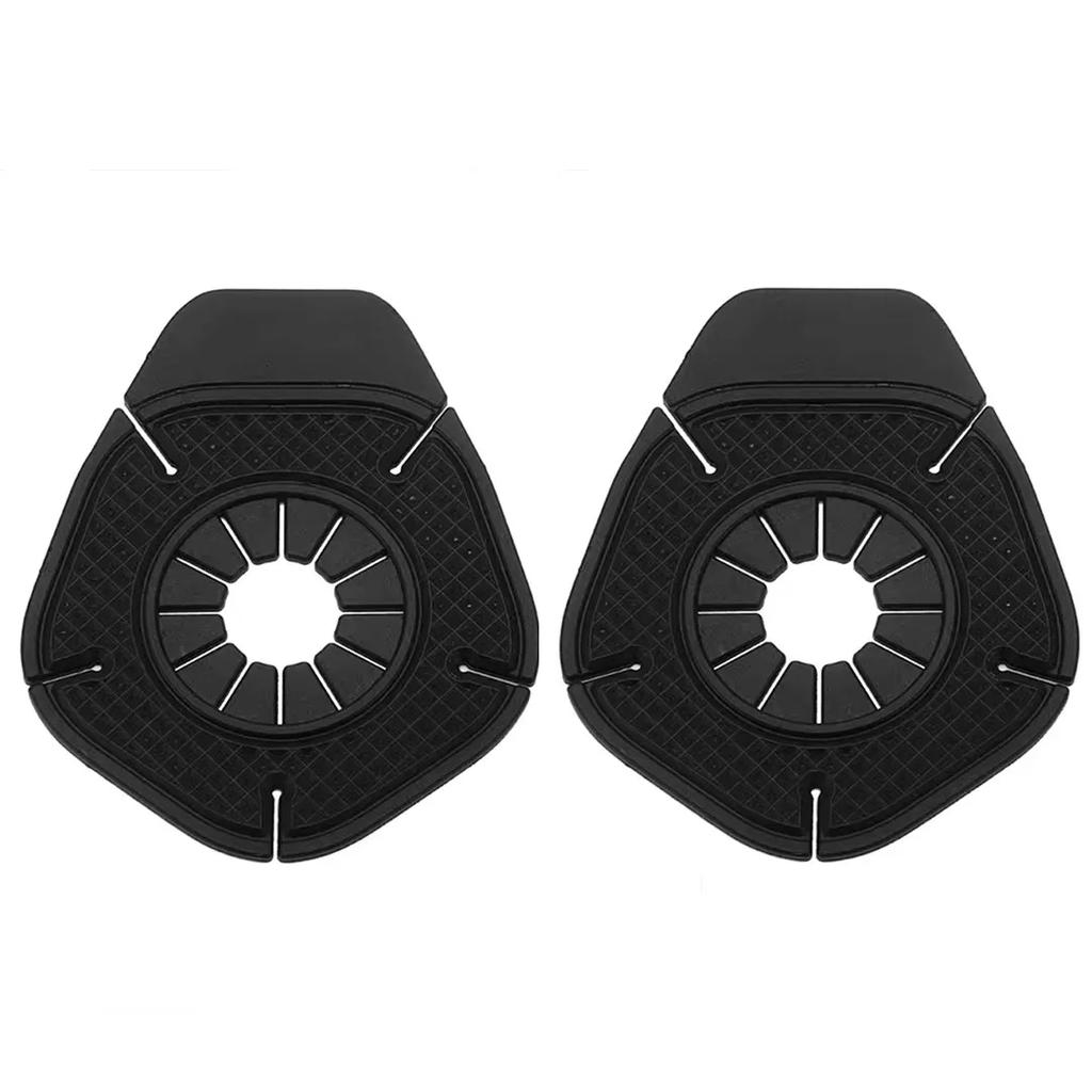 2PCS Black Car Windshield Wiper Hole Protective Cover Wiper Dustproof Protection Bottom Sleeve Leaves Debris Prevention Cover