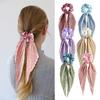 Women Handmade Hair Ropes Ribbon Ponytail Headband Fashion Women Hair Accessories Girl Scrunchie Ropes Ornaments French Headdres