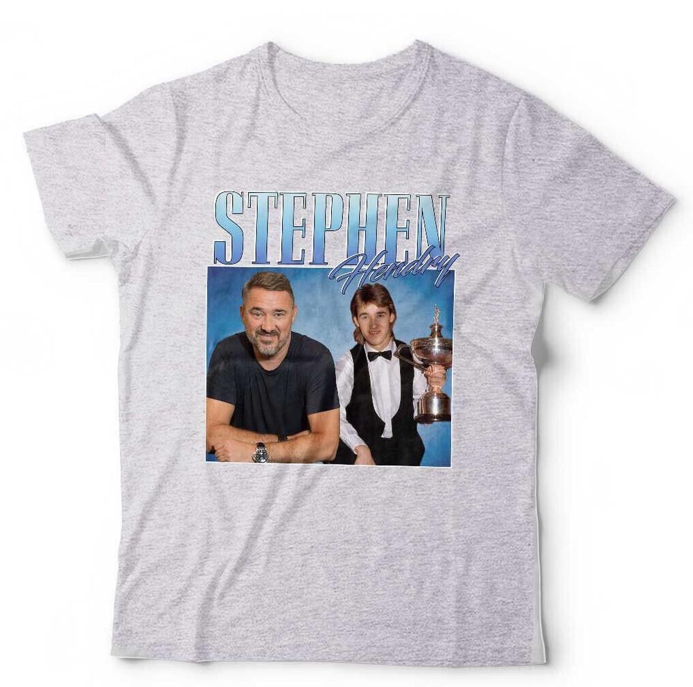 T-shirt Stephen Hendry Appreciation Unisexe Enfants Snooker Rétro Hommage Drôle