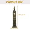 Big Building Model Architectural Statue London Metal Statues Sculptures Alloy Sculpture Bronze Clock Tower Landmarks