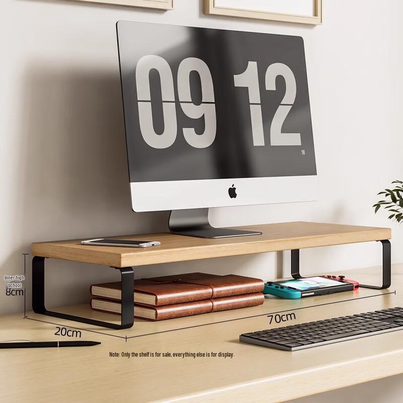 Ayub Computer Monitor Riser Stand with Storage