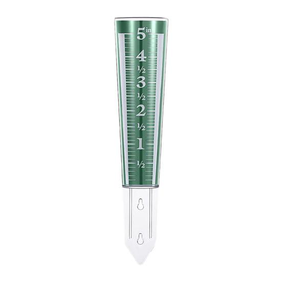 5-Inch Capacity Rain Gauge Easy to Read Rain Gauge Precipitation Monitor with Magnifying Scale And Numbers for Garden Yard Field Lawn