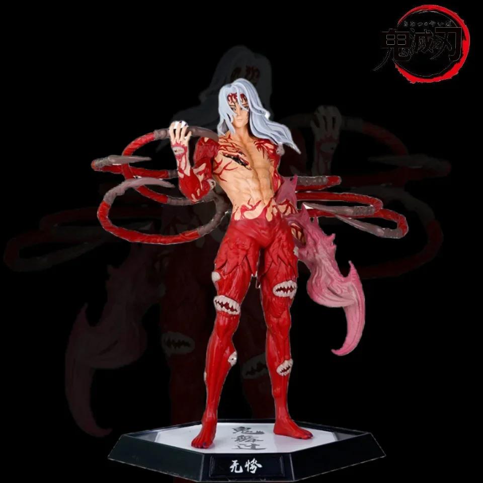 30cm Demon Slayer Figures Hantengu Anime Figure Himejima Gyoumei Figurine Kimetsu No Yaiba Tomiokagiyuu Statue Gk Pvc Toys Gift