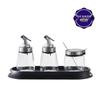 Chuishan Hai Glass Tabletop Seasoning Set