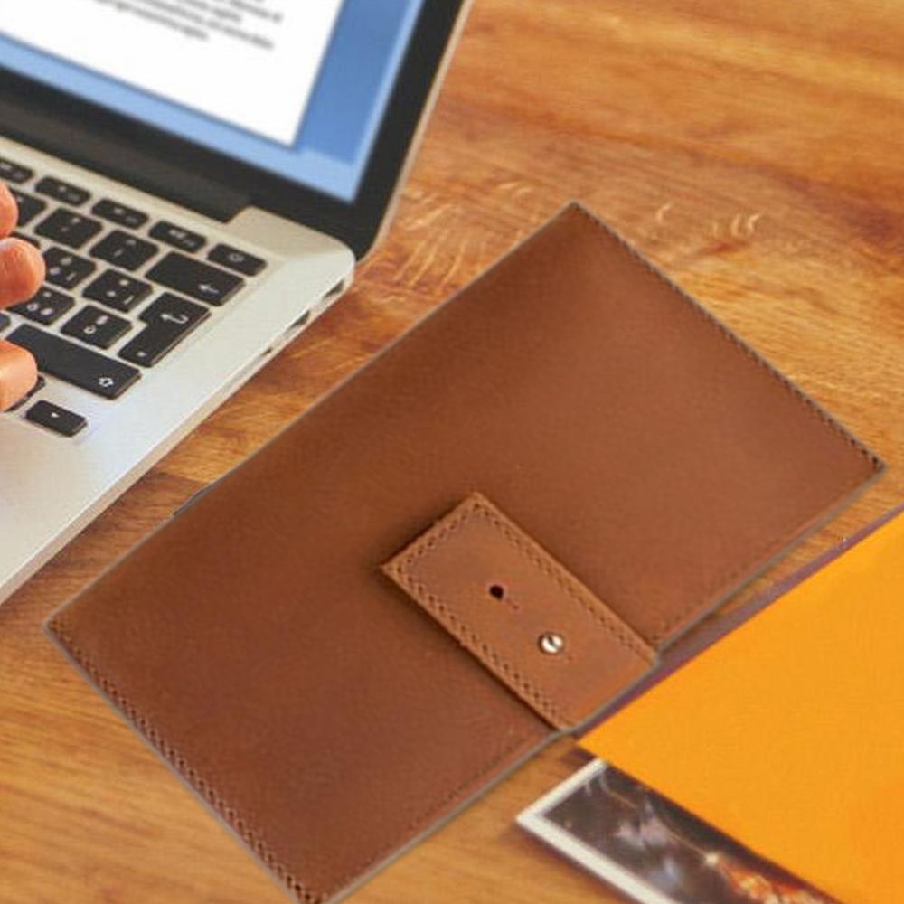 Travel Cable Organizer PU Leather Shockproof Protective Cable Organizer Large Capacity Portable Travel Organizer For SD Card