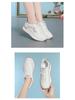 Women's Lightweight Soft Sole Sneakers - Casual White All-Match Travel & Running Shoes for Spring & Autumn