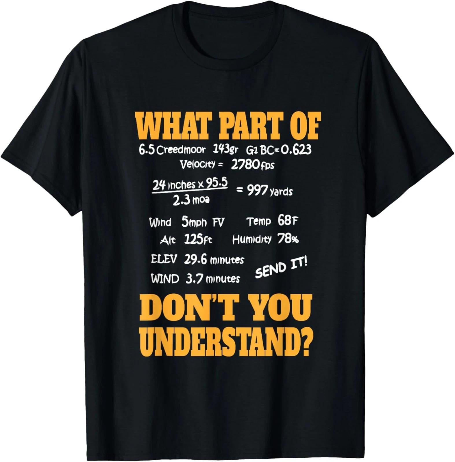 Long Range Shooting & Competitive Sport Shooting T-Shirt XL