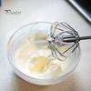 Milk Mixer Kitchen Stainless Steel Semi-Automatic Egg Whisk Beater Cream