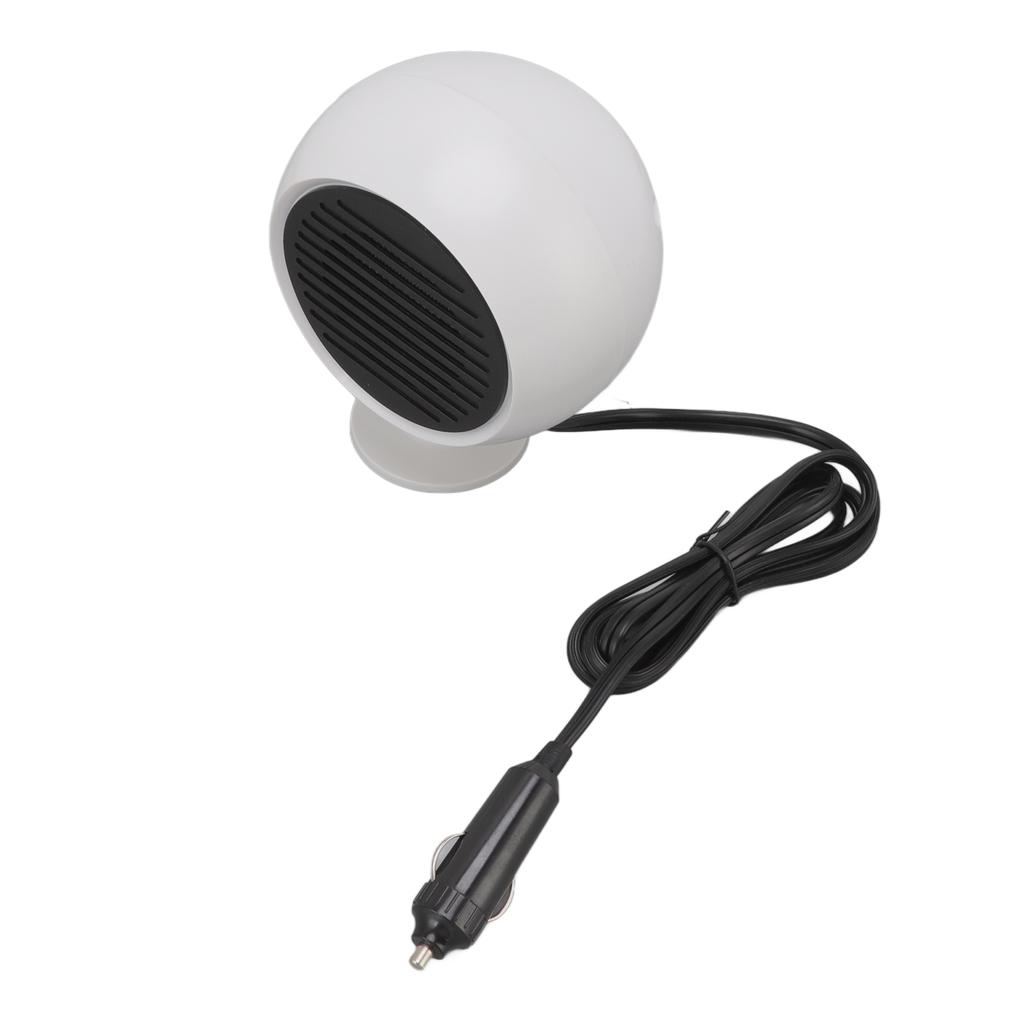 Autoheizung Konstante Temperatur Geräuscharm Weitwinkel 360 Grad Einstellbarer Autoheizlüfter Weiß 24V