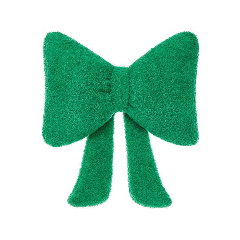 

Solid Color Bowknot Pillows Throw Pillows Stuffed Bow Shaped Pillow Cute Soft Bow Throw Pillow Cute Pillows 35X25cm зелёный