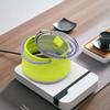 Camping Water Kettle Portable Collapsible Tea Boiling Water Pot with Handle Tableware for Camping Travel Self-Driving Essentials