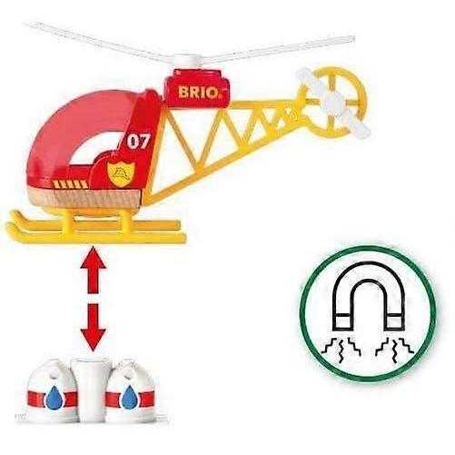 BRIO - Firefighting Helicopter Toy