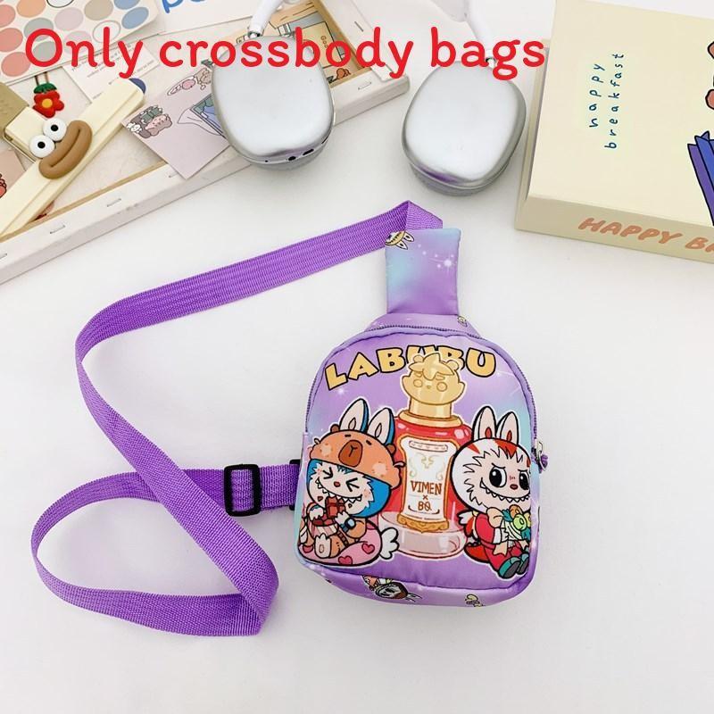 Crossbody Childrens Casual Bag With And Letter Print Design Daily For