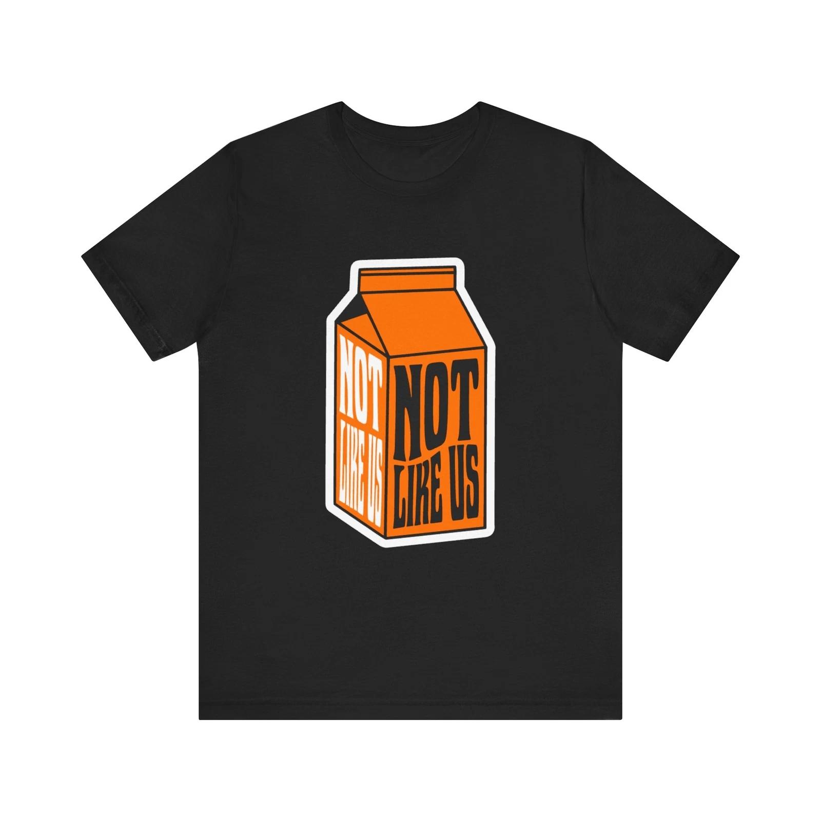 Not Like Us Milk Carton Tee | Fun Graphic T-Shirt, Unisex Casual Wear XL