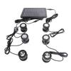 Solar Pond Spotlights 6 in 1 LED Solar Underwater Lights IP68 Water Resistant Submarine Landscape