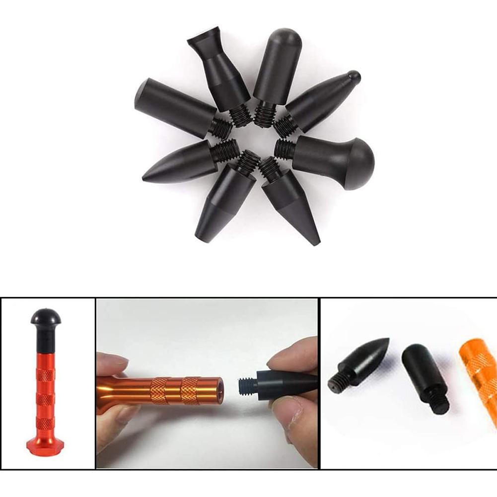 9pcs Paintless Knock Down Pen PDR Tools Car Panel Dent Remover Automotive Body Repair Hand Tools Automotive Maintenance Parts