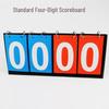 Yongying Four-Digit Double-Sided Flip Scoreboard CN Plug (adapter Included)