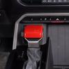Fit For 4Runner 2025+ Center Console Gear Shift Knob Head Decor Cover Trim Red