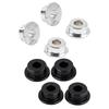 4x Handlebar Riser Bushings Mounts Heavy Duty Parts for Harley Sportster Softail Deuce Models Fxr Convenient Installation