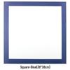 Children's Art Craft Cardstock: 20 Sheets of Colored, Thick, Square Paper with Round Borders