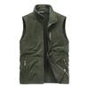 Vest, Sleeveless Vest, Windproof Fleece, Thickened Stand-Up Collar Fleece, Vest, Thermal Fleece Vest, Plus Autumn And Winter Hair.