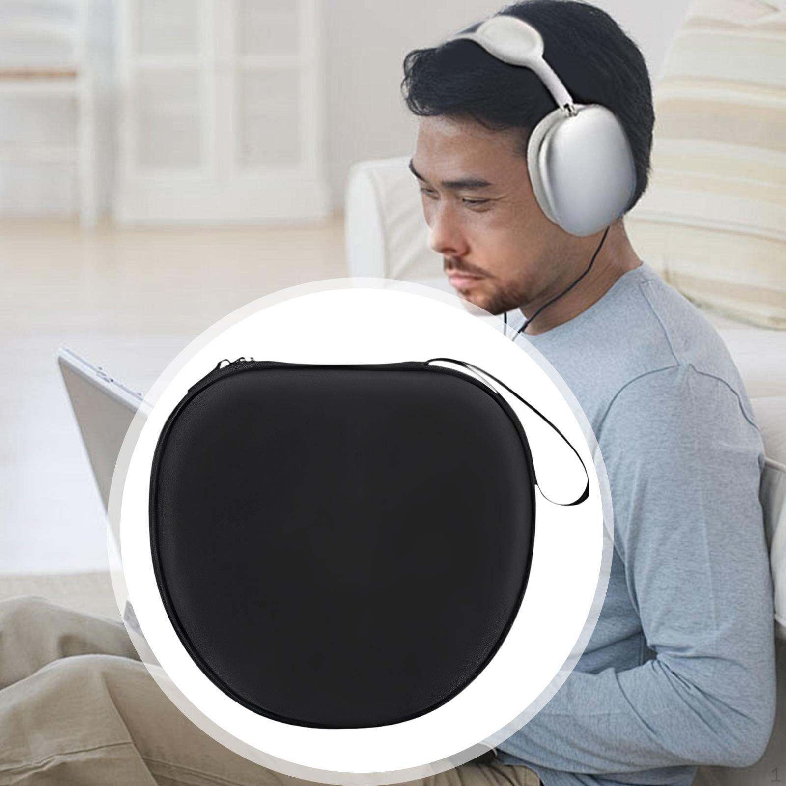 

Headphones Case Smart Lightweight Sturdy Supports Mode Portable чорний