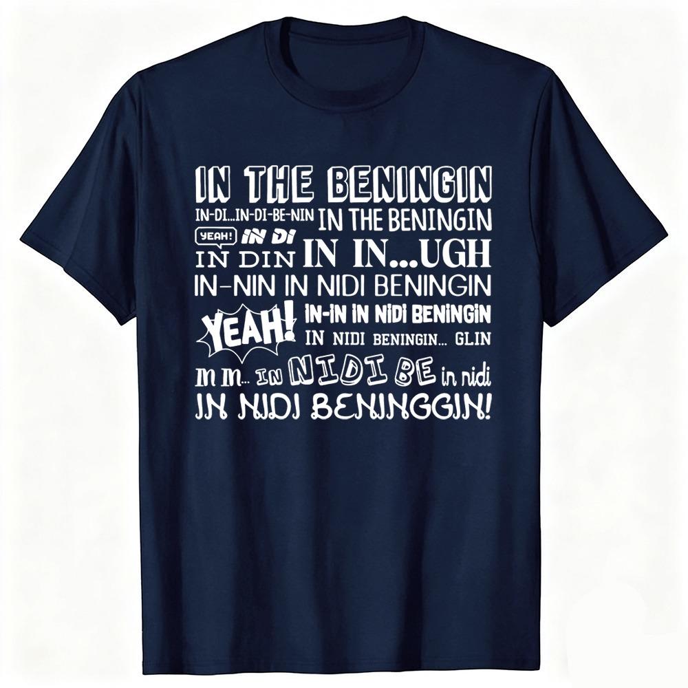 

Funny Humor Retro T-shirts in The Beginning Spoof Internet Men Women s Fashion Casual Tshirt Cotton Oversized T-Shirt 3XL