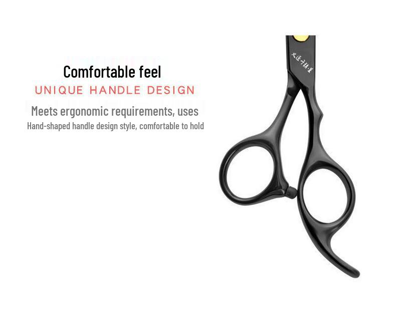 Professional Hairdressing Scissors Set: Flat Teeth, Cutting, and Thinning Scissors - Free Shipping
