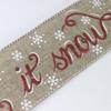 Stylish 2 Meter Christmas Ribbon For Elegant Diy Holiday Crafts And Decorations Festive