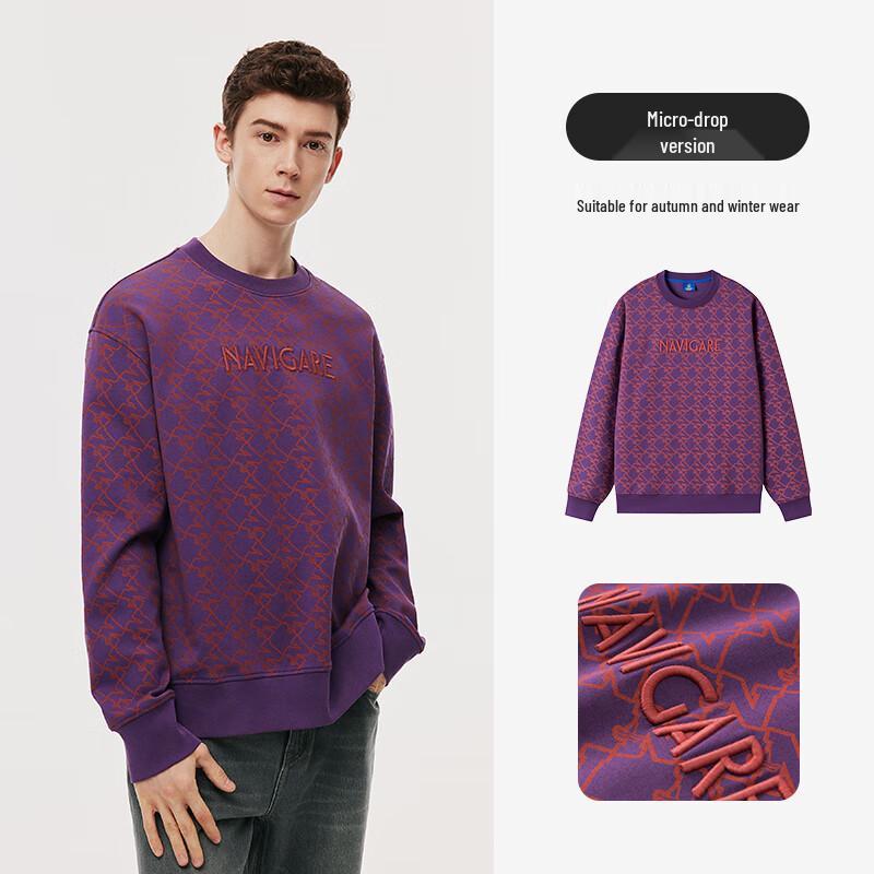 

Navigare Men s Crewneck Letter Sweatshirt XL