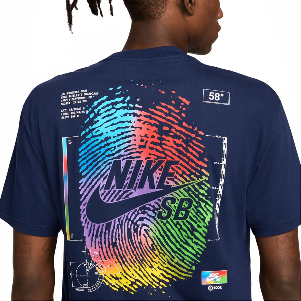 Nike SB Thumbprint Tee 'Midnight Navy' FV3502-410