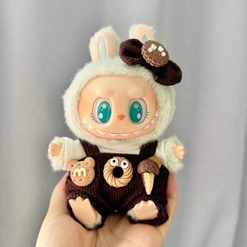 

13 Стилей Милая Мини Плюшевая Кукла Одежда Наряд Аксессуары Корея Kpop Exo Labubu II Куклы-Айдолы Комбинезон Сидящая Вечерняя Одежда