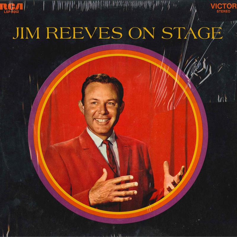 

LP Record JIM REEVES - Jim Reeves On Stage LSP4062 RCA VICTOR 1968 US Country Used