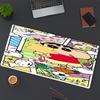 Crayon Shin Print Mouse Pad, for Keyboard Pad Laptop PC Mat for Office Home Use, Desk Decor, Perfect Birthday Gift for Gamers