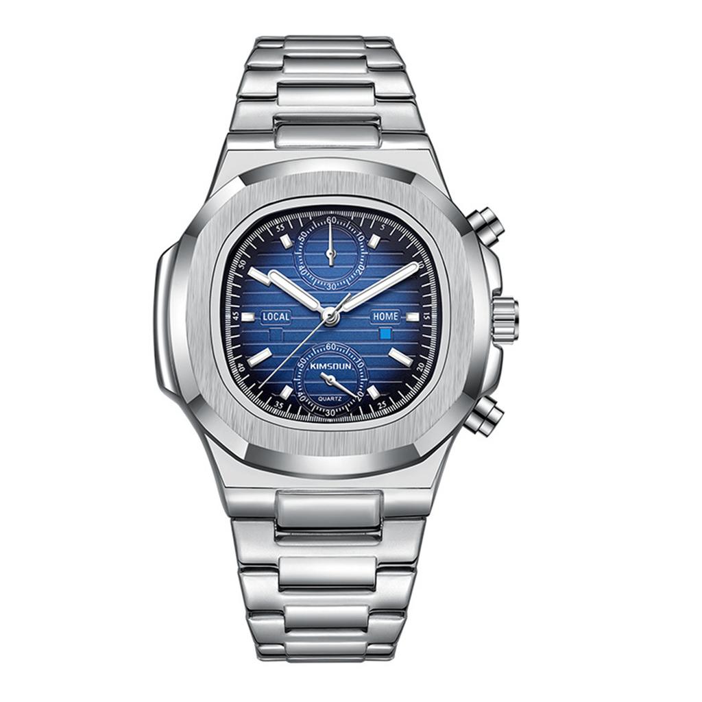 Herren Wasserdicht Leuchtend Lauf Wecker Uhr