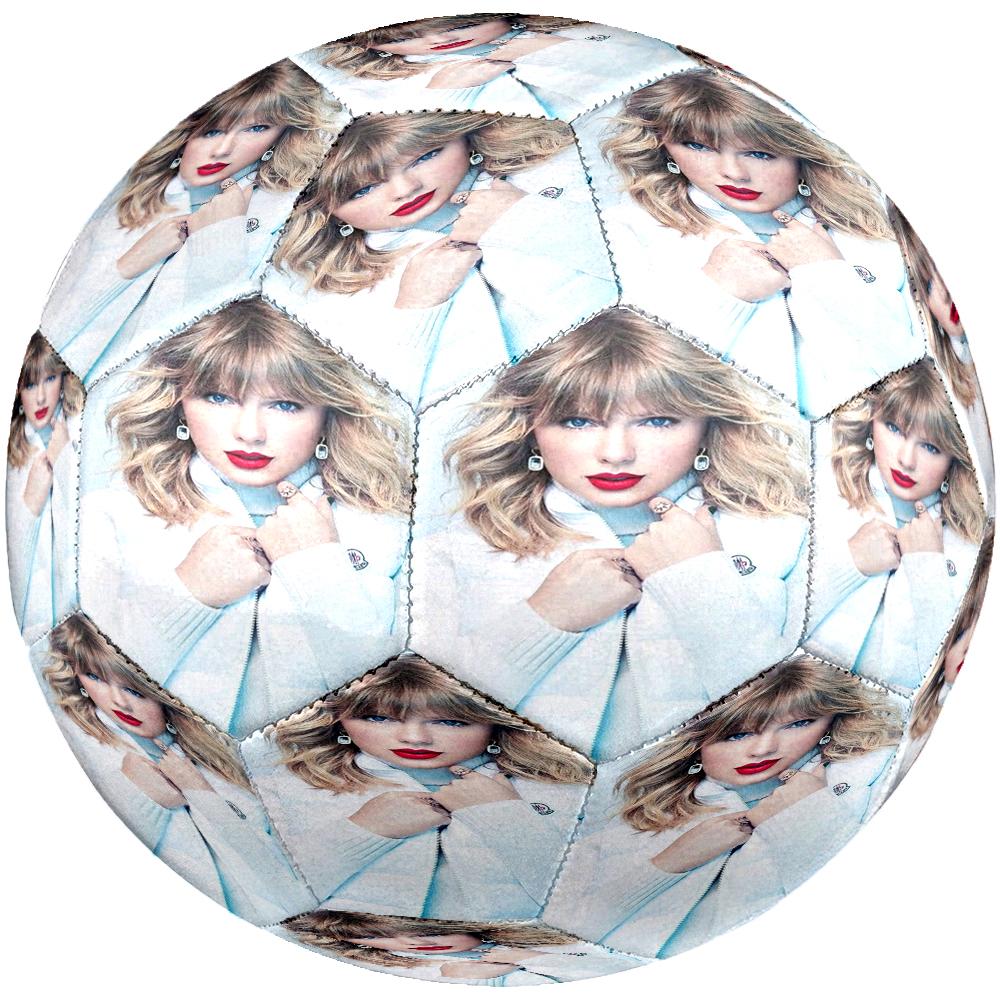 Taylor Theme Size 5 Soccer Ball, Suitable for Both Indoor and Outdoor Matches, a Gift Suitable for Everyone.