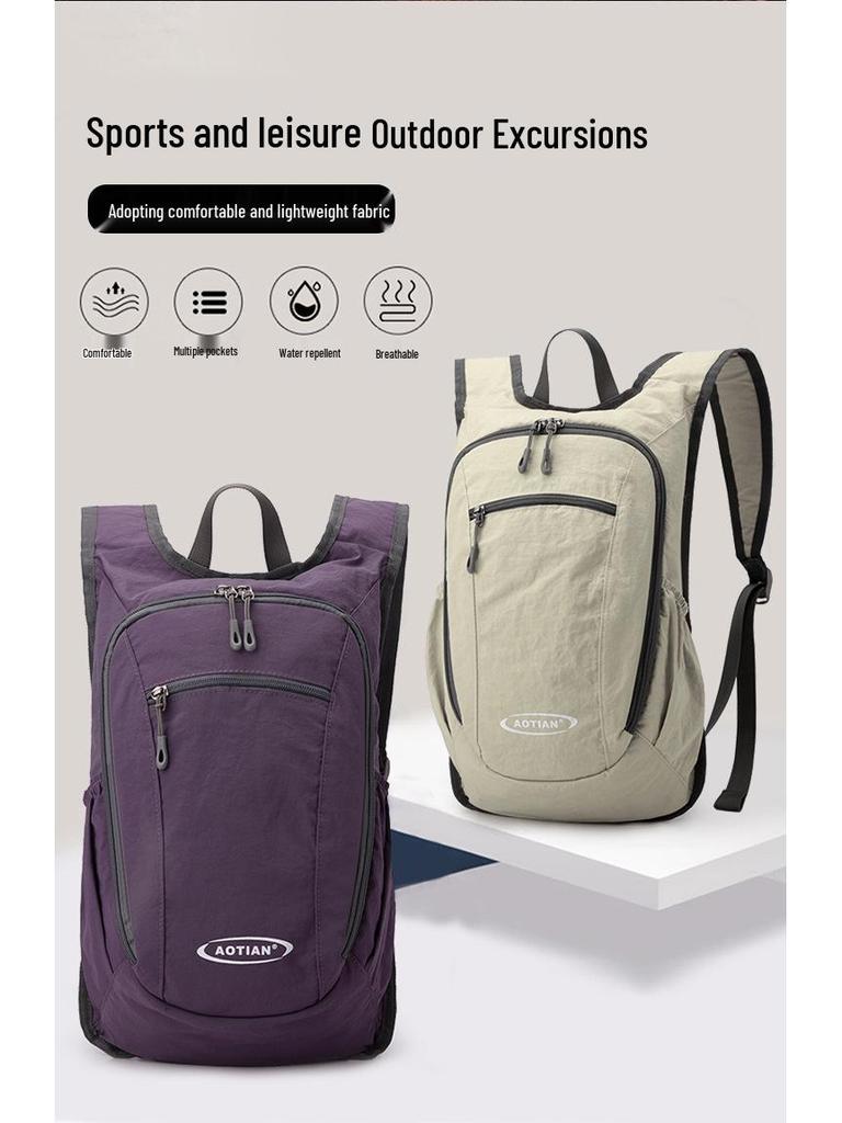 Lightweight Outdoor Backpack: Unisex Travel, Hiking & Sports Bag